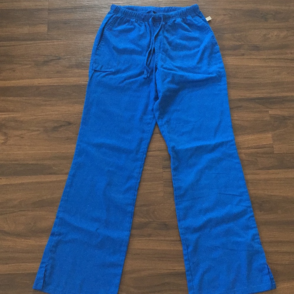 Royal blue charokee scrub bottoms
